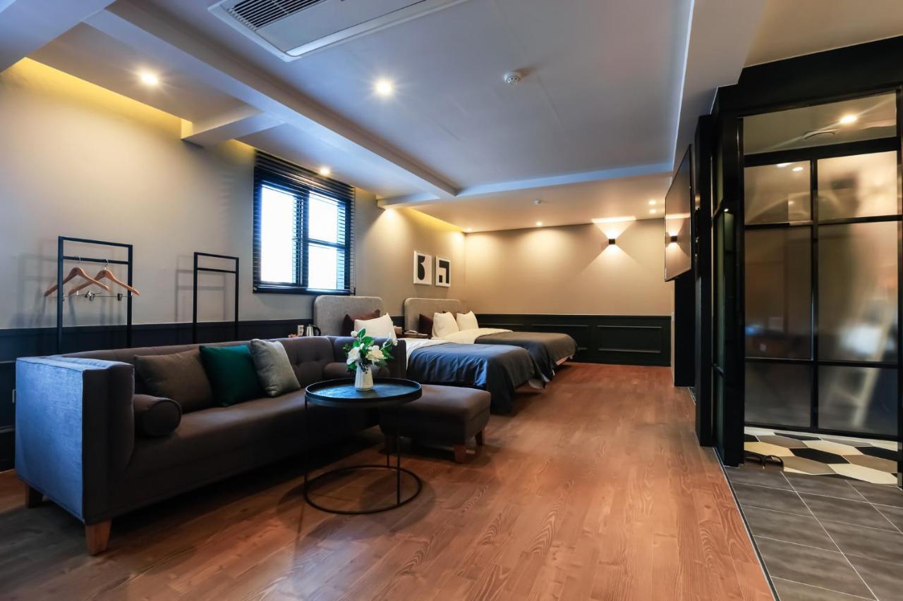 בוסאן Brown-Dot Hotel Yangjeong מראה חיצוני תמונה